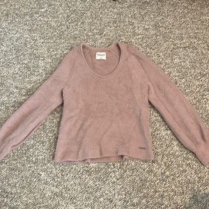 Abercrombie and Fitch soft collection eyelash sweater